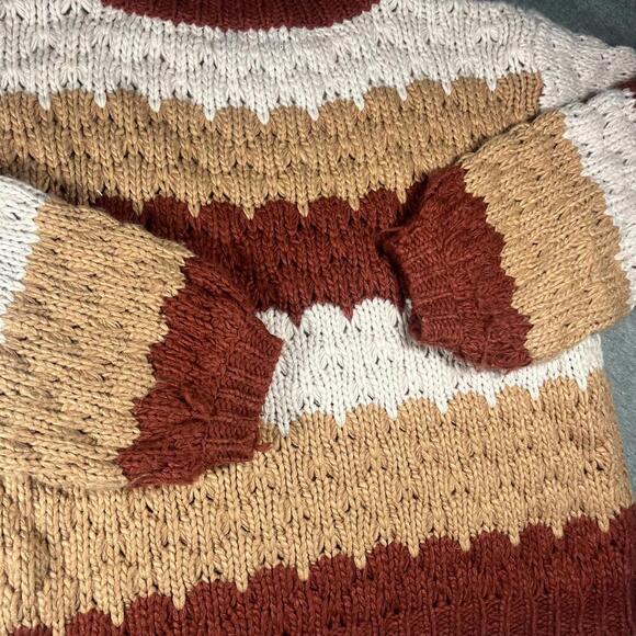 Altar'd State Women's 100% acrylic Striped Knit Sweater size XS extra small - Picture 6 of 6